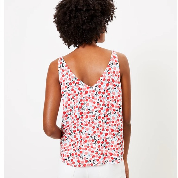 Loft Top with Cherry Print - Picture 2 of 5